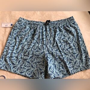 Southern Tide Blue Sailfish Swim Trunks